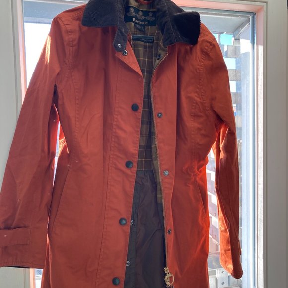 Barbour Jackets & Blazers - Burnt Orange Barbour Jacket